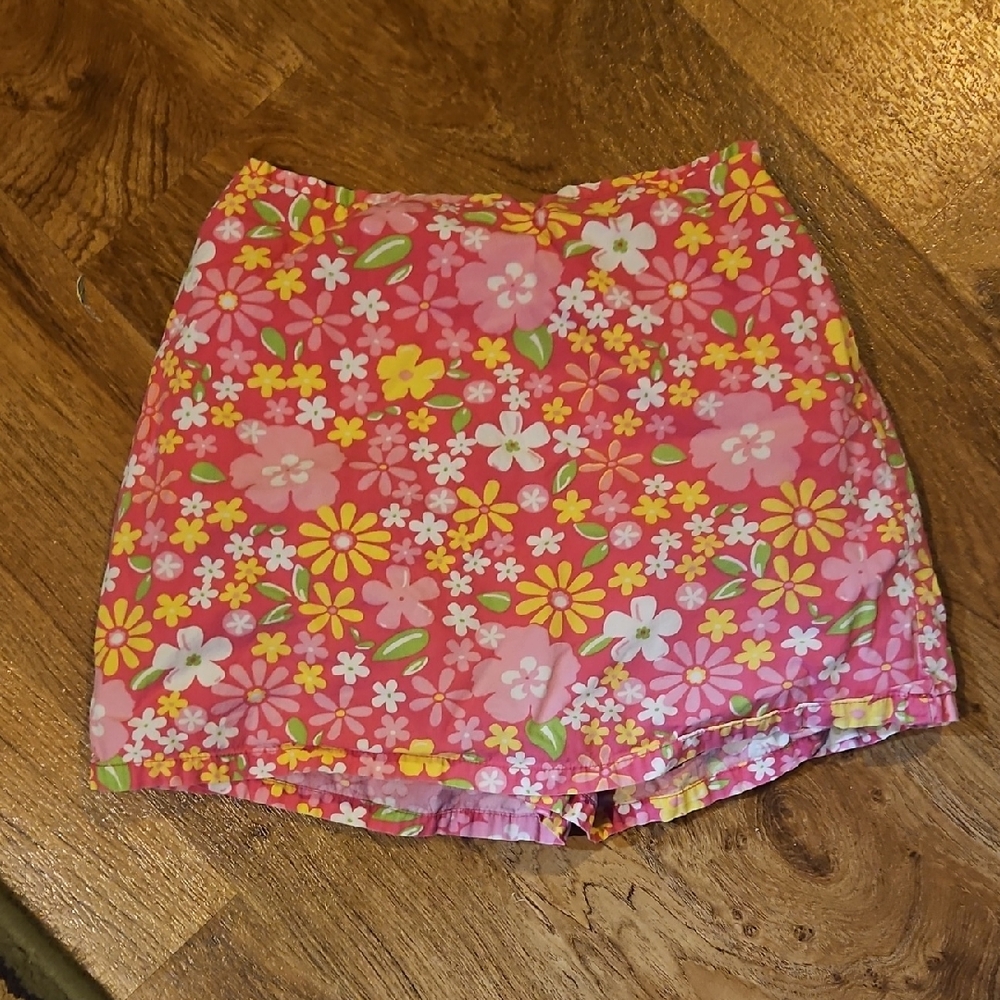 Mc Kids Girls Floral Skort Size 7